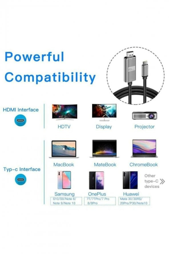 START HC01 TYPE-C=>4K HDMI GÖRÜNTÜ AKTARIM KABL - 2