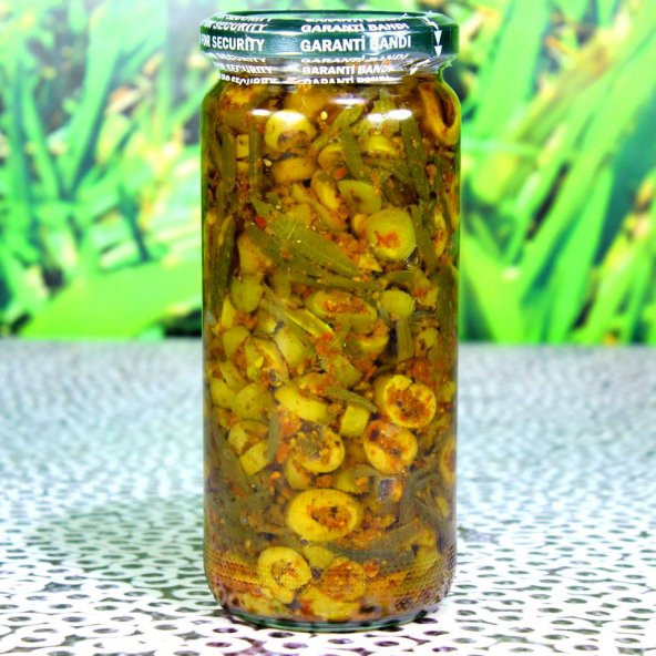 Kaya Koruklu Taze Naneli Yeşil Zeytin Salatası 450g. - 2