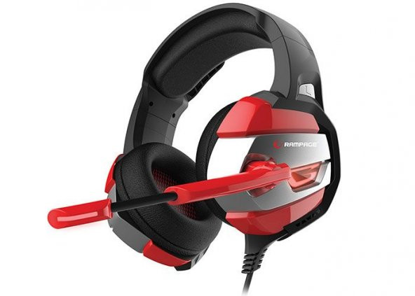RAMPAGE RM-K5 NOBLE 7.1 USB OYUNCU KULAKLIK,SİY-KI