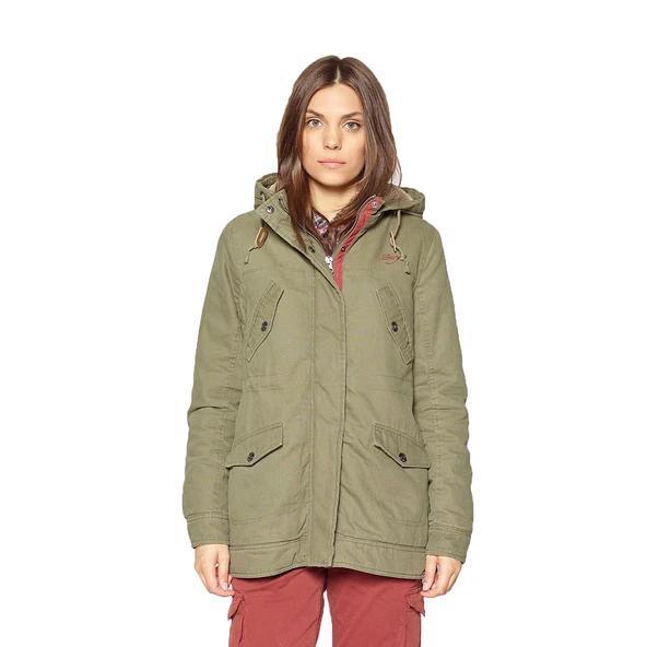 Berg Ural Kadın Ceket-HAKİ ürün görseli