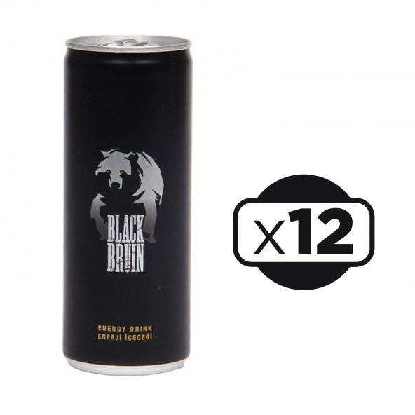 Black Bruin Enerji İçeceği 250ml x 12 li