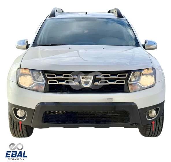 DACİA DUSTER KROM SİS FARI ÇERÇEVESİ 2 PARÇA 2010 Sonrası Paslanmaz Çelik - Resim 2