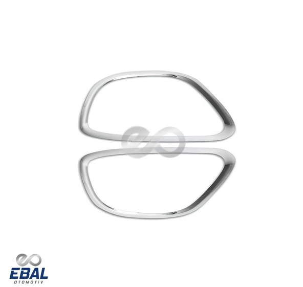 DACİA DUSTER KROM SİS FARI ÇERÇEVESİ 2 PARÇA 2010 Sonrası Paslanmaz Çelik - Resim 3