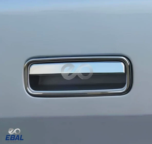 VW T5 Transporter Krom Bagaj Açma 2010-2015 arası Paslanmaz Çelik - Resim 4