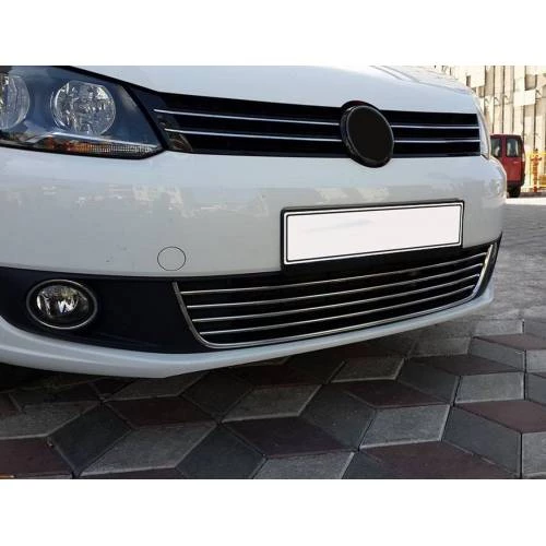 VW Caddy Krom Sis Farı Çerçevesi 2 prç. 2010-2015 Arası P.Çelik
