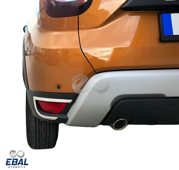 DACİA DUSTER KROM REFLEKTÖR ÇERÇEVESİ 2 Parça 2018-2024 P.Çelik - Resim 2
