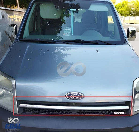 Ford Connect Krom Ön Panjur 1 Parça 2002-2006 P. Çelik - Resim 2