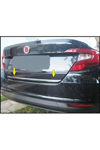 Fiat Egea Krom Bagaj Alt Çıtası 2015 Üzeri Paslanmaz Çelik (Sedan)