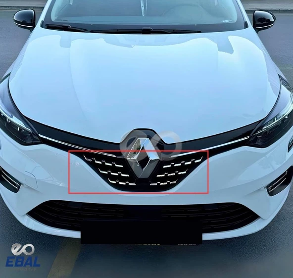 Renault Clio 5 Hb Ön Panjur Krom Izgara 6 Parça 2019 ve Sonrası - Resim 3