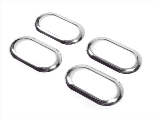 Dacia Duster Krom İç Kapı Kolu Çerçevesi 4 Parça 2010-2018 P.Çelik - Resim 4