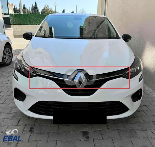 Renault Clio 5 HB Krom Ön Panjur 2 Parça 2019 ve Üzeri P.Çelik - Resim 4