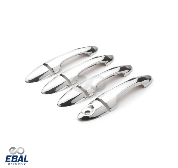 Ford Focus 1 SEDAN  Krom Kapı Kolu 4 kapı 1998-2005 Paslanmaz Çelik - Resim 2