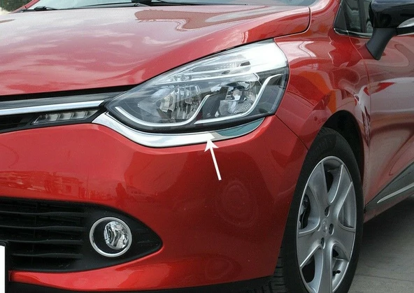 Renault Clio 4 HB Krom Far Kaşı 2 prç 2012-2016 P.Çelik - 3