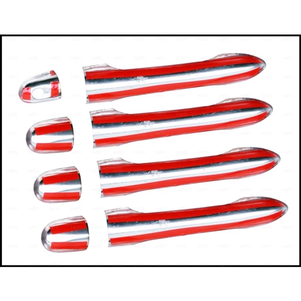 Renault Kangoo Krom Kapı Kolu 4 Kapı 2008 Üzeri P. Çelik - Resim 4