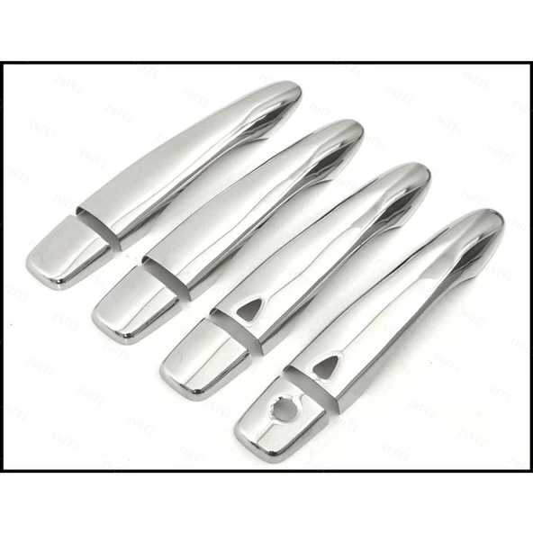 Nissan Qashqai Krom Kapı Kolu 4 Kapı 2014 Üzeri P.çelik(SENSÖRLÜ) - Resim 3