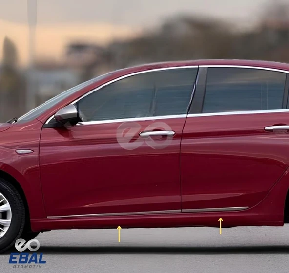 Fiat Egea Krom SEDAN-HB Yan Kapı Çıtası 4 Kapı P.çelik 2015 Üzeri - Resim 2