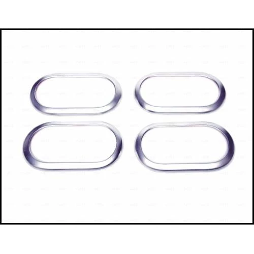 Dacia Sandero Krom Iç Kapı Kolu Çerçevesi 2006-2011 Paslanmaz Çelik - Resim 4