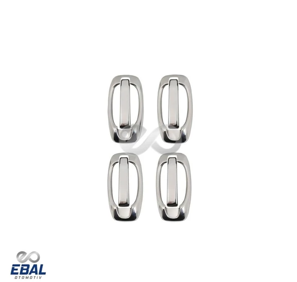 Citroen Nemo Krom Kapı Kolu 8.Prç 2008 Ve Sonrası Paslanmaz Çelik - Resim 2