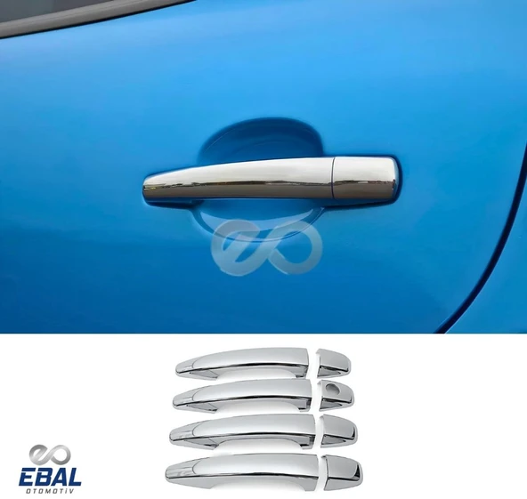 Citroen C3 Krom Kapı Kolu 4 Kapı 2009 Üzeri