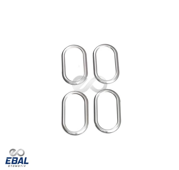 Renault Modus Krom Iç Kapı Kolu Çerçeve 4 Kapı 2005 Üzeri P.çelik - Resim 2