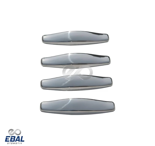 Renault Clio 3 Symbol Krom Kapı Kolu 4 Prç. 2009-2013 P.çelik - Resim 4