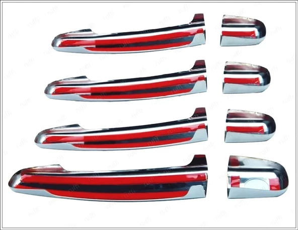 Citroen C3 Krom Kapı Kolu 4 Kapı 2002-2009 P.Çelik - Resim 2