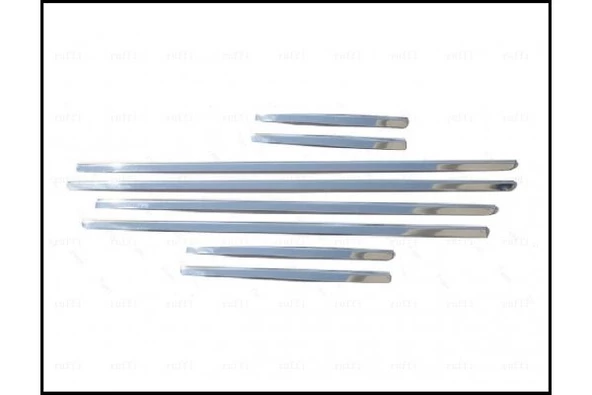 Citroen C4  sedan Krom Cam Çıtası 8 Prç 2005-2010 Arası P.Çelik - Resim 4