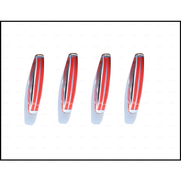 Dacia Lodgy Krom Kapı Kolu 4 Kapı 2012 Üzeri Paslanmaz Çelik - Resim 3