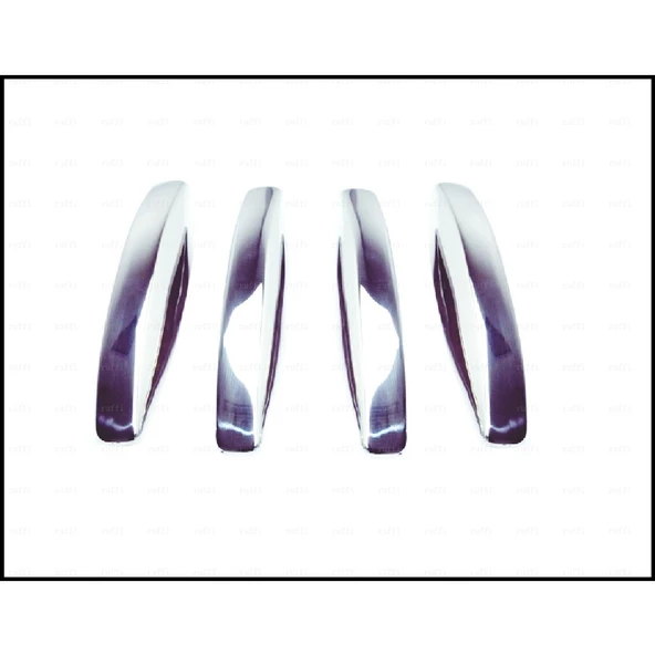 Dacia Lodgy Krom Kapı Kolu 4 Kapı 2012 Üzeri Paslanmaz Çelik - Resim 2