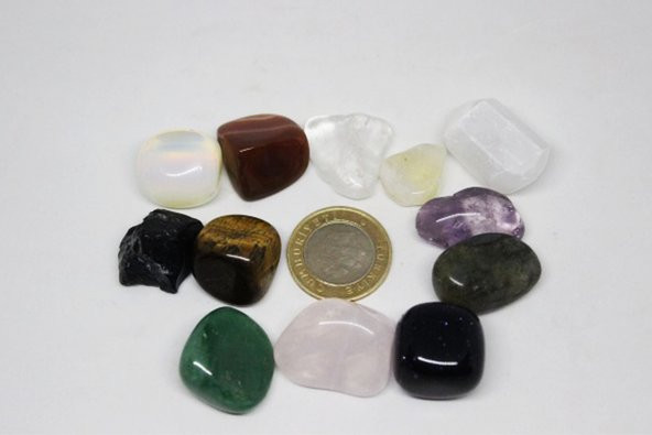 ÇOK SEVİLEN TAŞLAR ÖZEL SET - XL ( Ahşap Kutulu 11 Farklı Taş) - 2