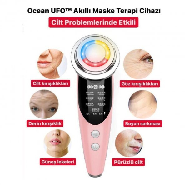 Ocean Ufo Şarj Edilebilir Akıllı Maske Terapi Cihazı - 2