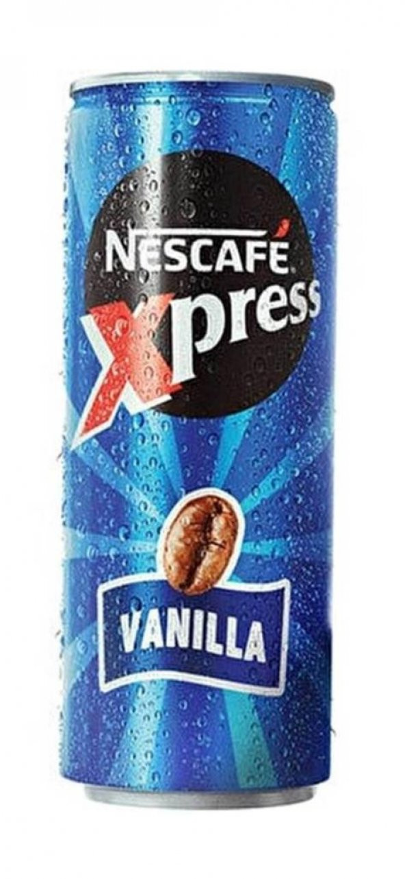 Nescafe Xpress Vanilla / Vanilya Original Soğuk Kahve - 250 ml