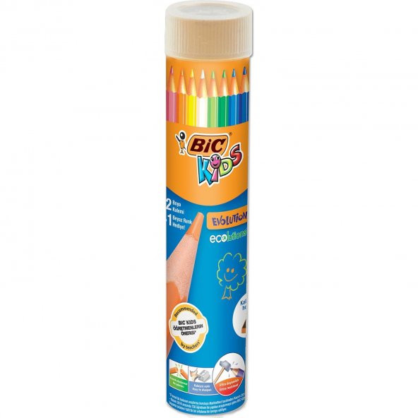 Bic Pastel Boya Keçeli Boya Metal Tüp Kuru Boya 12 li ve Resim Defteri - 2