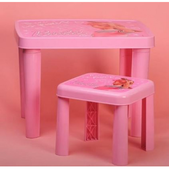 Barbie Masa Ve Sandalye Takımı