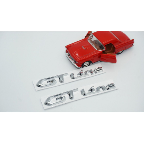 Peugeot 2008 GT Line Çamurluk Yanı Yeni Versiyon Metal Yazı Logo - Resim 2