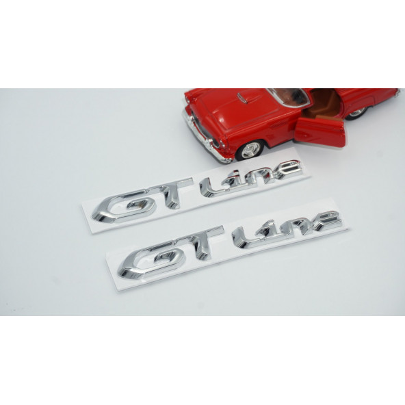 Peugeot 2008 GT Line Çamurluk Yanı Yeni Versiyon Metal Yazı Logo - Resim 3