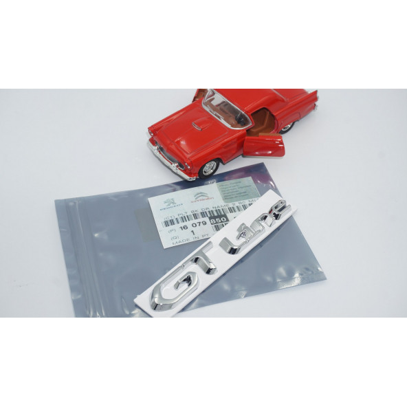 Peugeot 2008 GT Line Çamurluk Yanı Yeni Versiyon Metal Yazı Logo - Resim 6