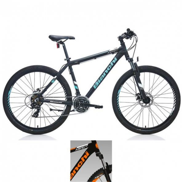 Bianchi Aspid 37 Dağ Bisikleti 27,5 Jant Mekanik Disk Fren