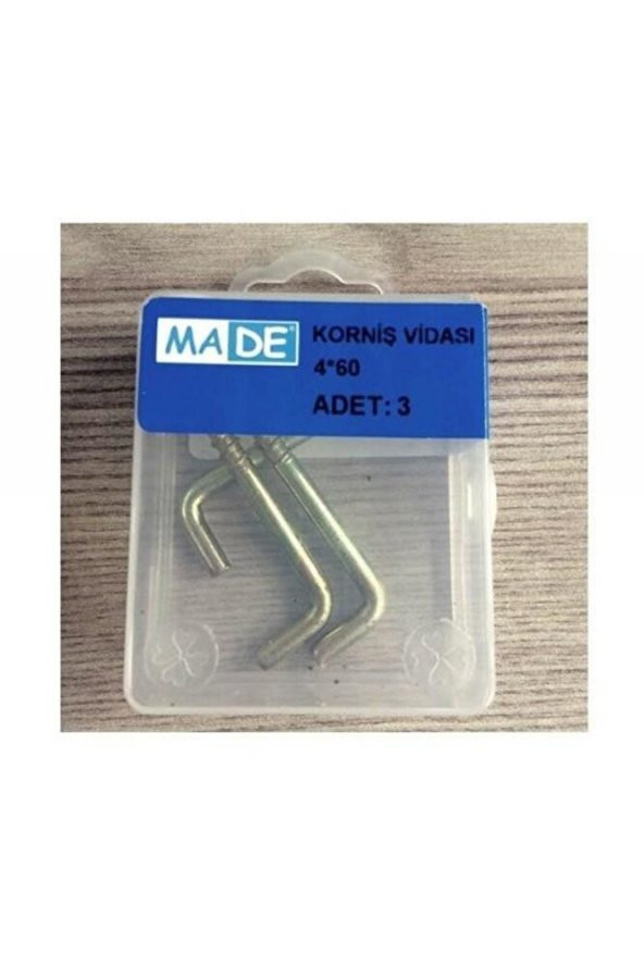 Korniş Vidası 4 X 60 ( 3 Adet )