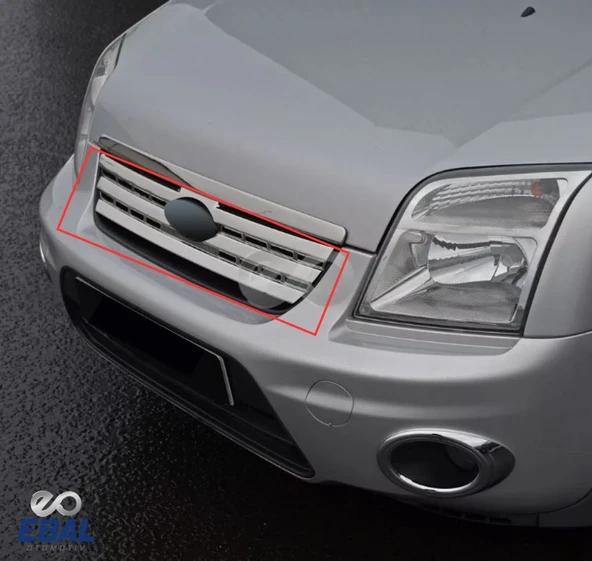 Ford Connect Krom Ön Panjur 1 Prç. 2009-2014 Arası P. Çelik - Resim 3