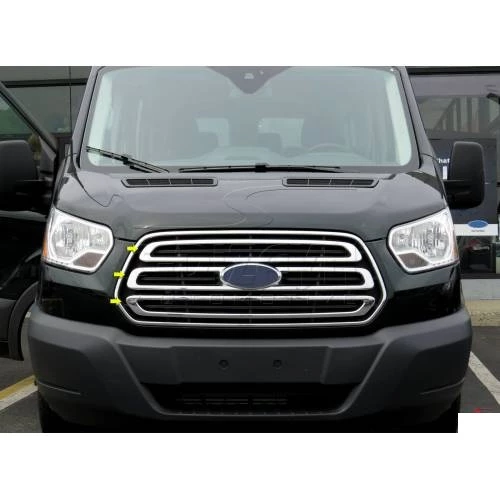 Ford Transit Krom Ön Panjur 3 Prç. 2014 Üzeri P. Çelik ürün görseli