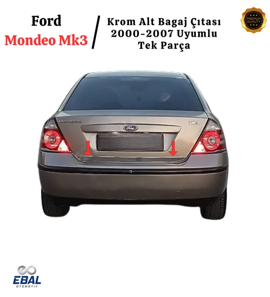 Ford Mondeo Mk3 Krom Alt Bagaj Çıtası 2000-2007 P. Çelik ürün görseli