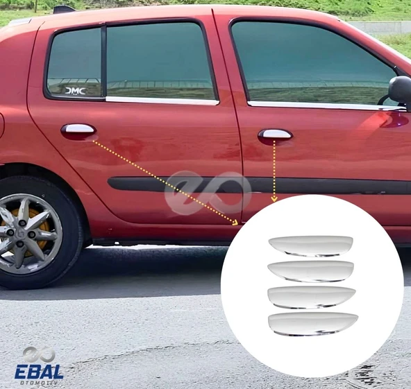 Dacia Logan Faz 2 Krom Kapı Kolu 4 Kapı 2008-2013 Arası ürün görseli