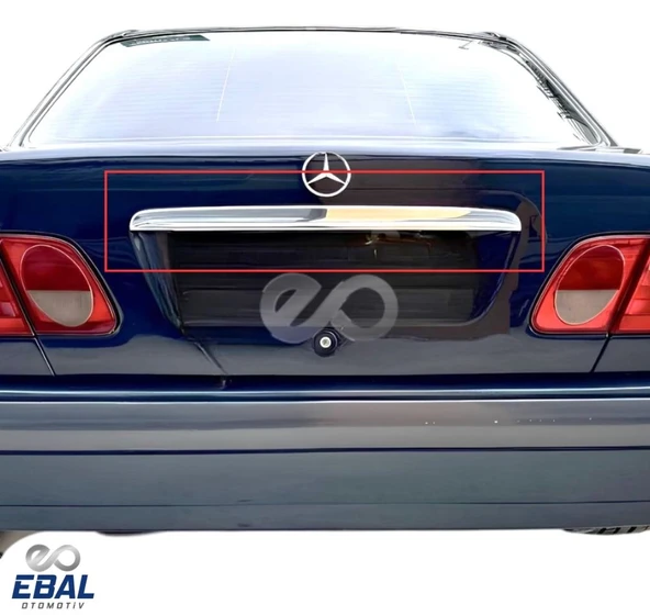 Mercedes E Klasse W210 Krom Bagaj Çıtası 1995-2002 P. Çelik - Resim 4