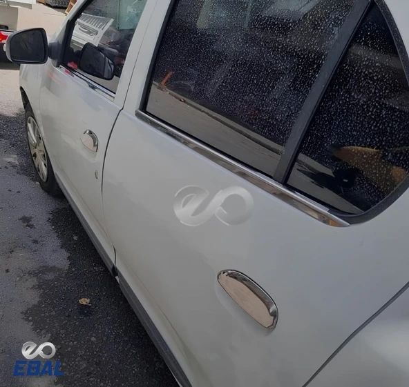 Renault Clio 4 Symbol Krom Cam Çıtası 4 Prç. 2013 Üzeri P. Çelik - Resim 2