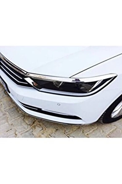Vw Passat B8 Krom Ön Panjur+ Far Üzeri Çıta 3 Prç. 2015-2019 Arası P.çelik - 4