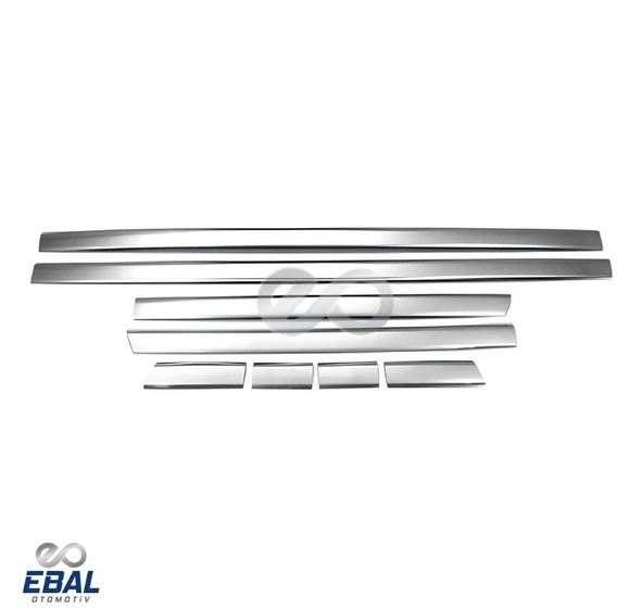 VW Passat B8.5 Krom Yan Kapı Çıtası 8 prç. 2019 ve üzeri P.Çelik - 2