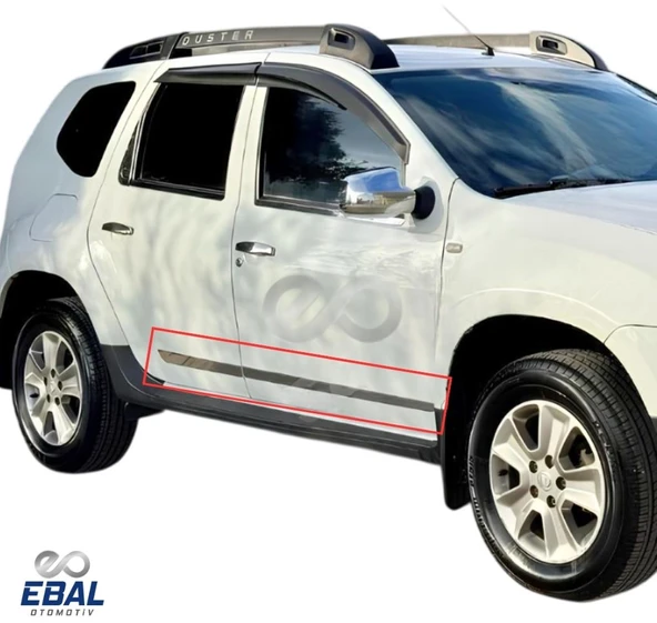 DACİA DUSTER KROM YAN KAPI ÇITASI 4 KAPI 2010-2018 P.ÇELİK - 3