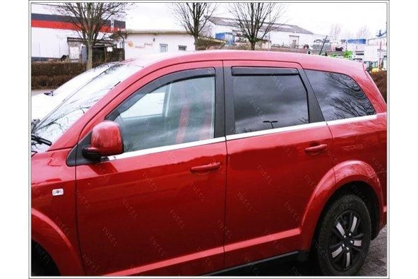 Fiat Freemont Krom Cam Çıtası 6 prç. 2012 Üzeri P. Çelik - Resim 2