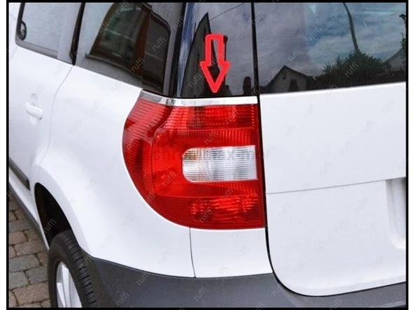 Skoda Yeti Krom Stop Kaşı 2 prç. 2009 Üzeri P. Çelik ürün görseli